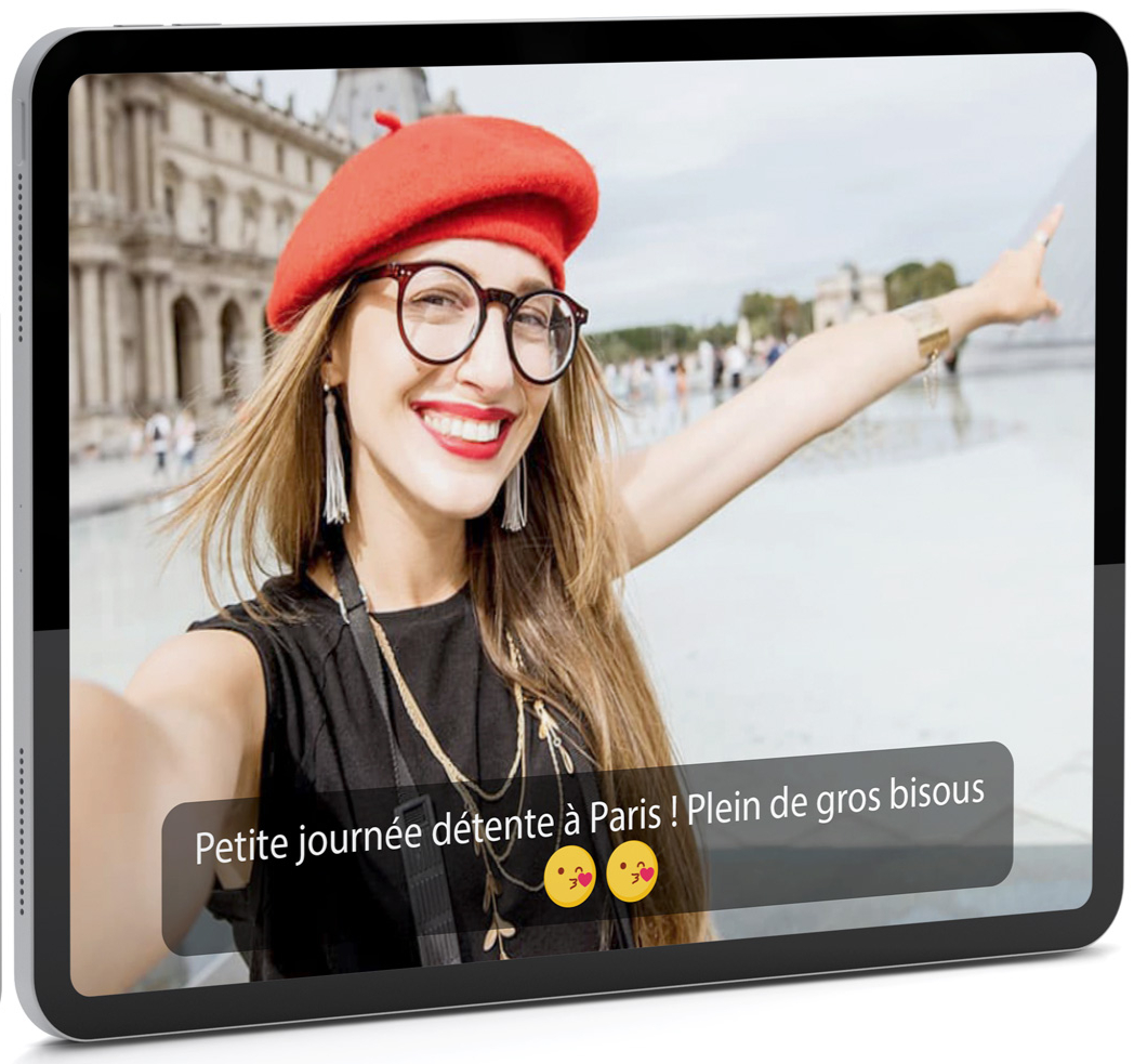 Moments partagés sur la tablette